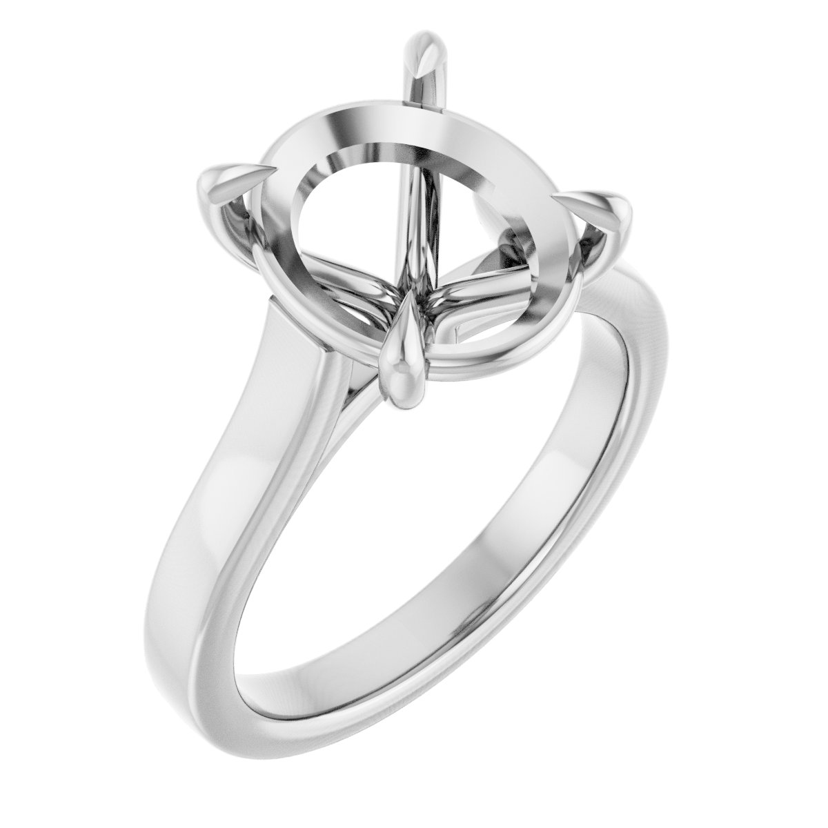 Claw-Prong Engagement Ring