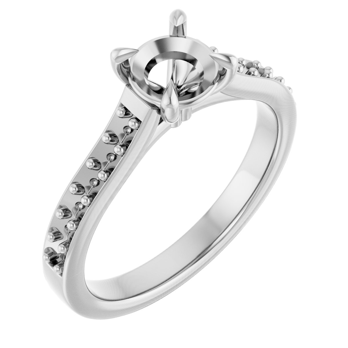 Claw-Prong Engagement Ring