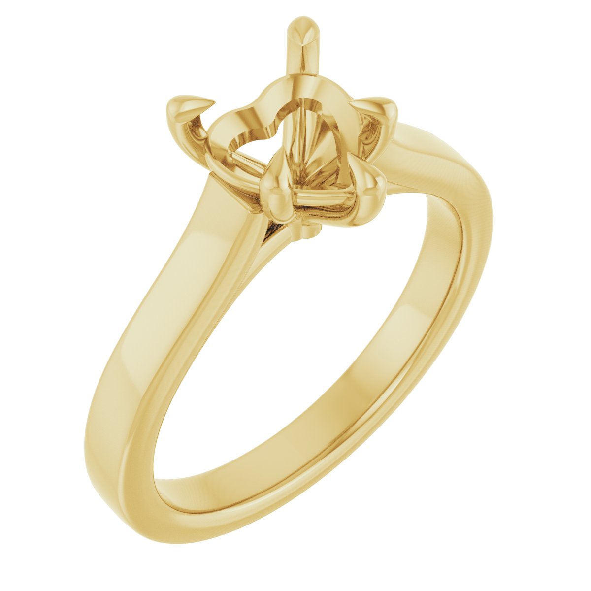 Claw-Prong Engagement Ring