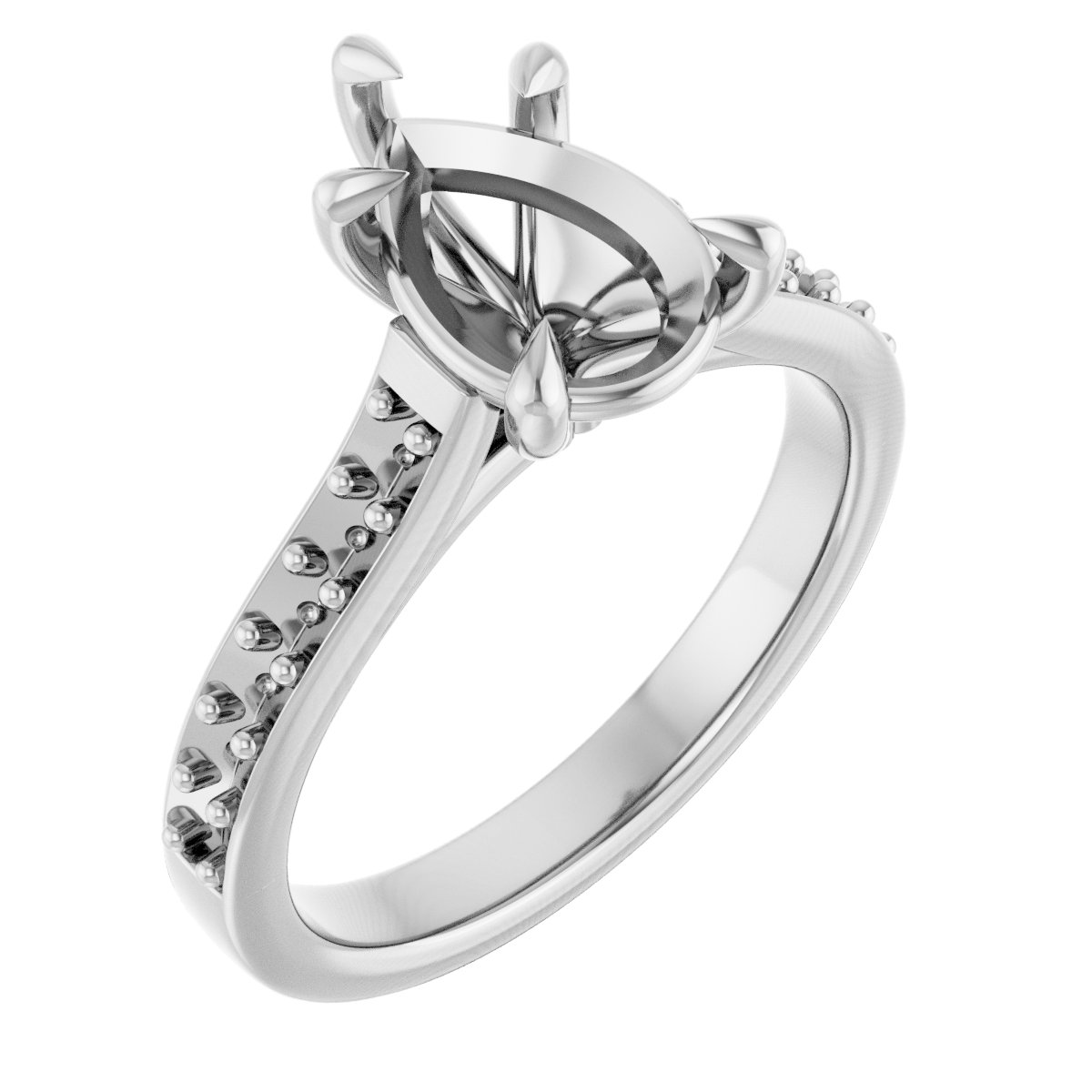 Claw-Prong Engagement Ring