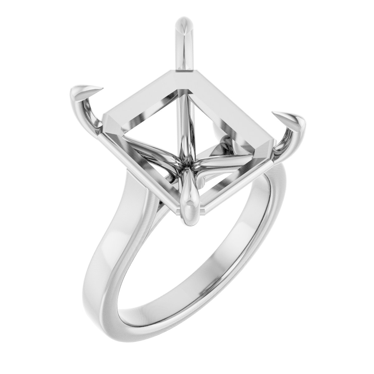 Claw-Prong Engagement Ring