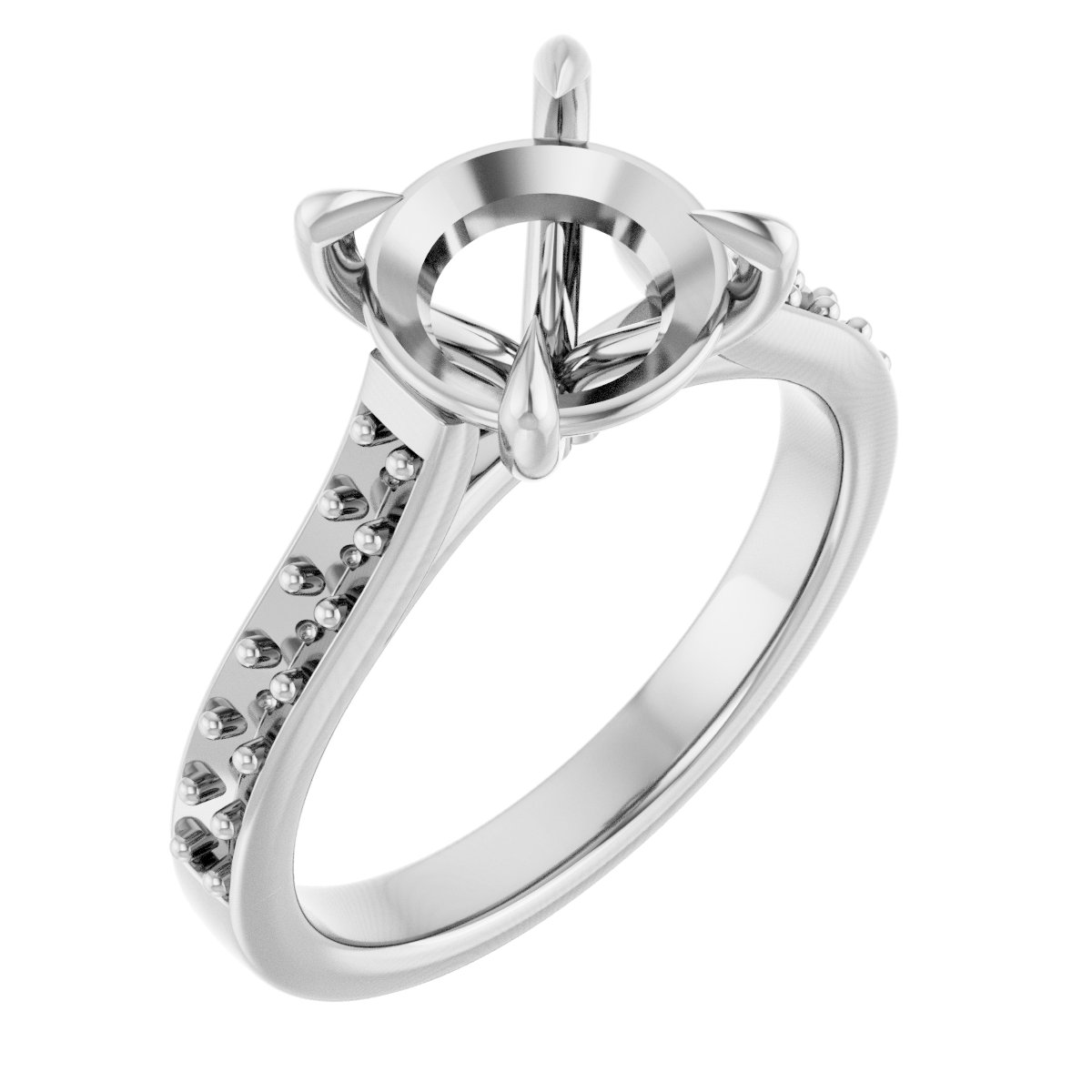 Claw-Prong Engagement Ring