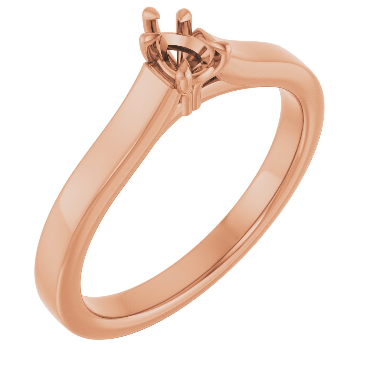 Claw-Prong Engagement Ring