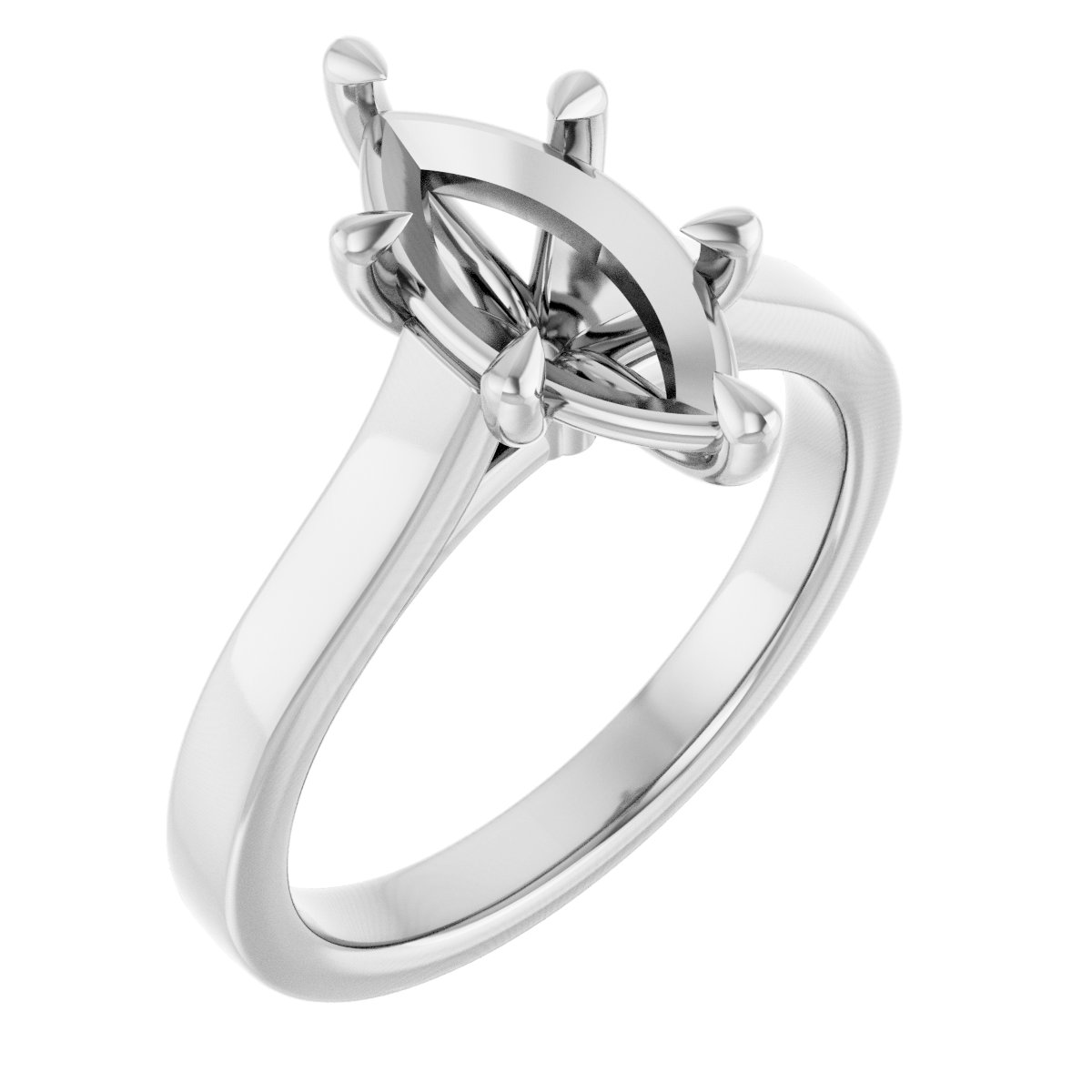 Claw-Prong Engagement Ring