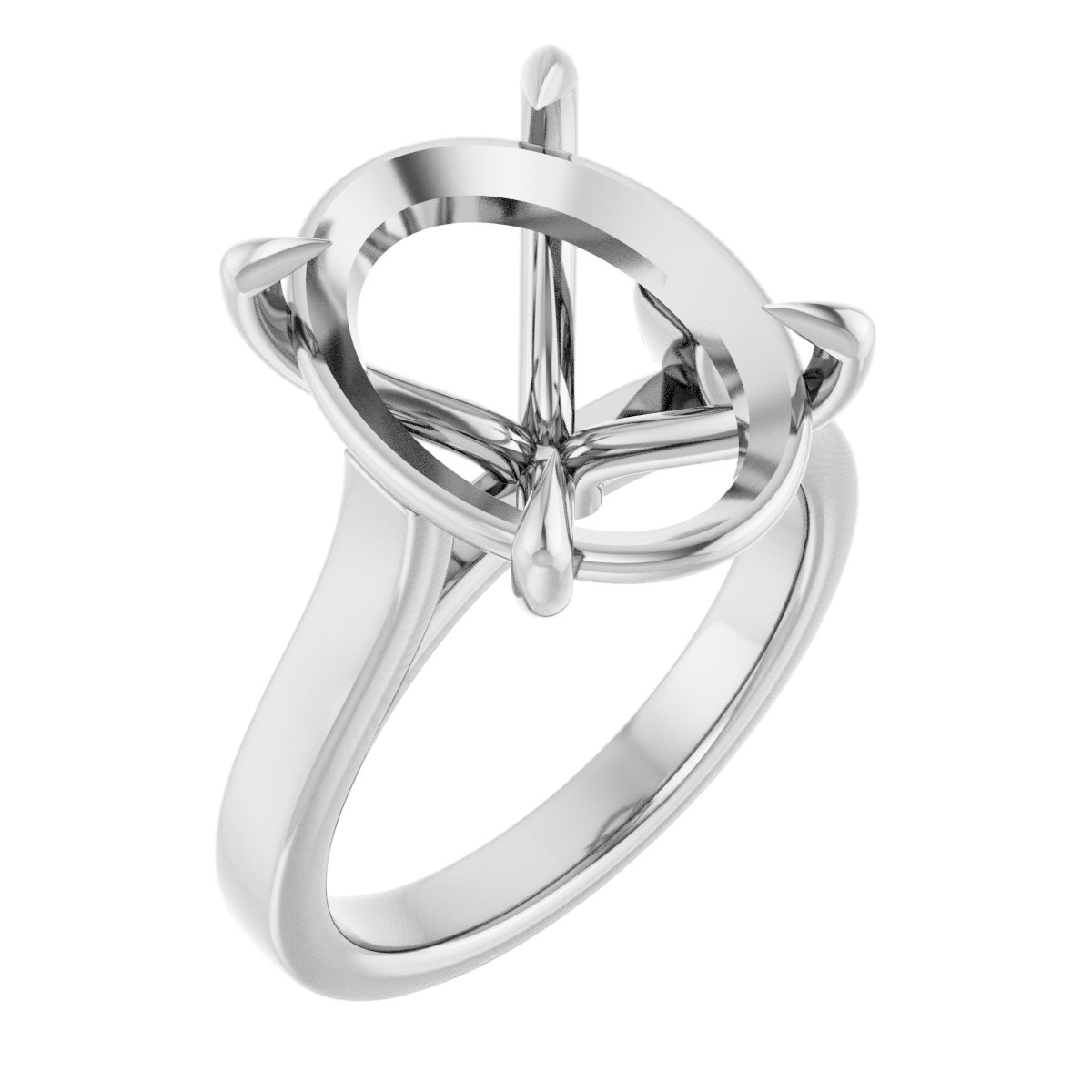 Claw-Prong Engagement Ring