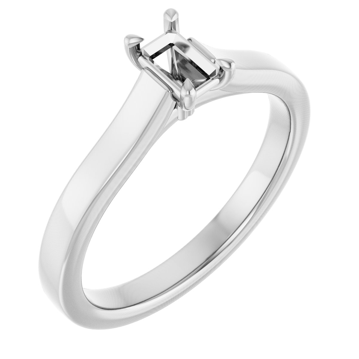 Claw-Prong Engagement Ring