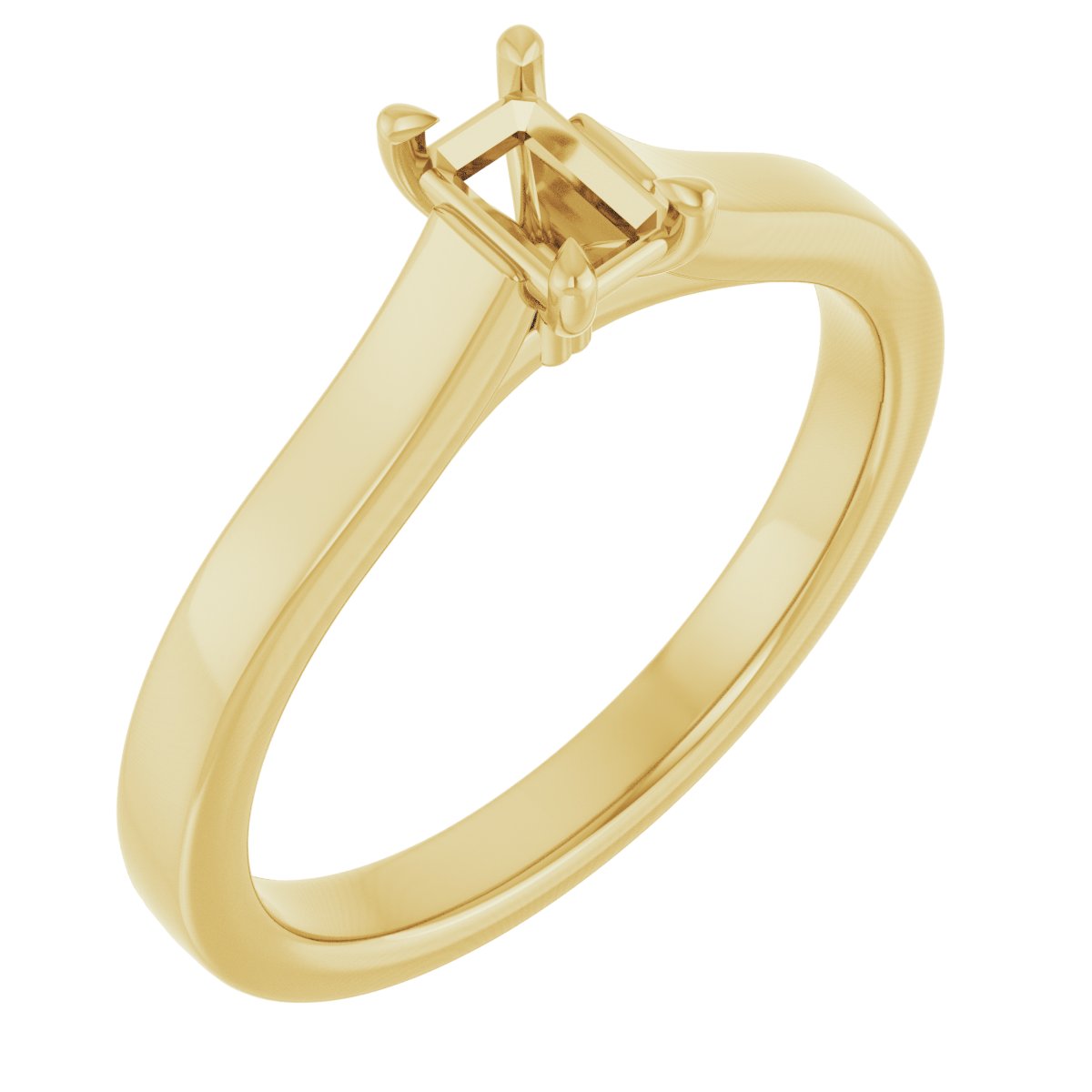 Claw-Prong Engagement Ring