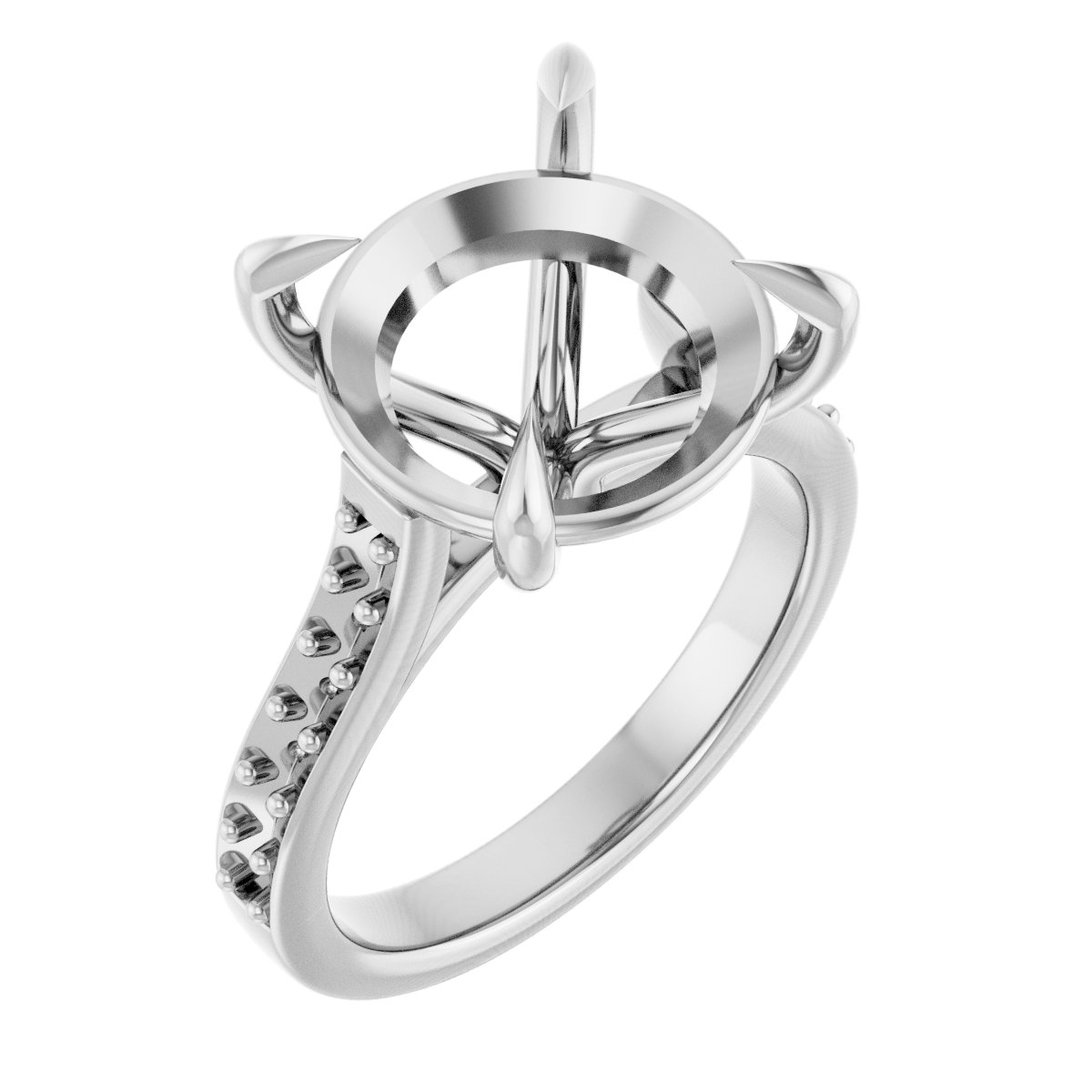 Claw-Prong Engagement Ring