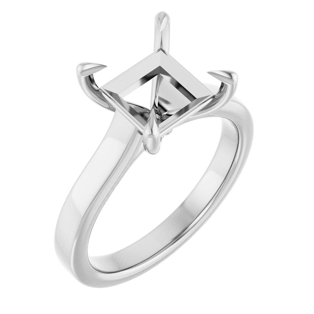 Claw-Prong Engagement Ring