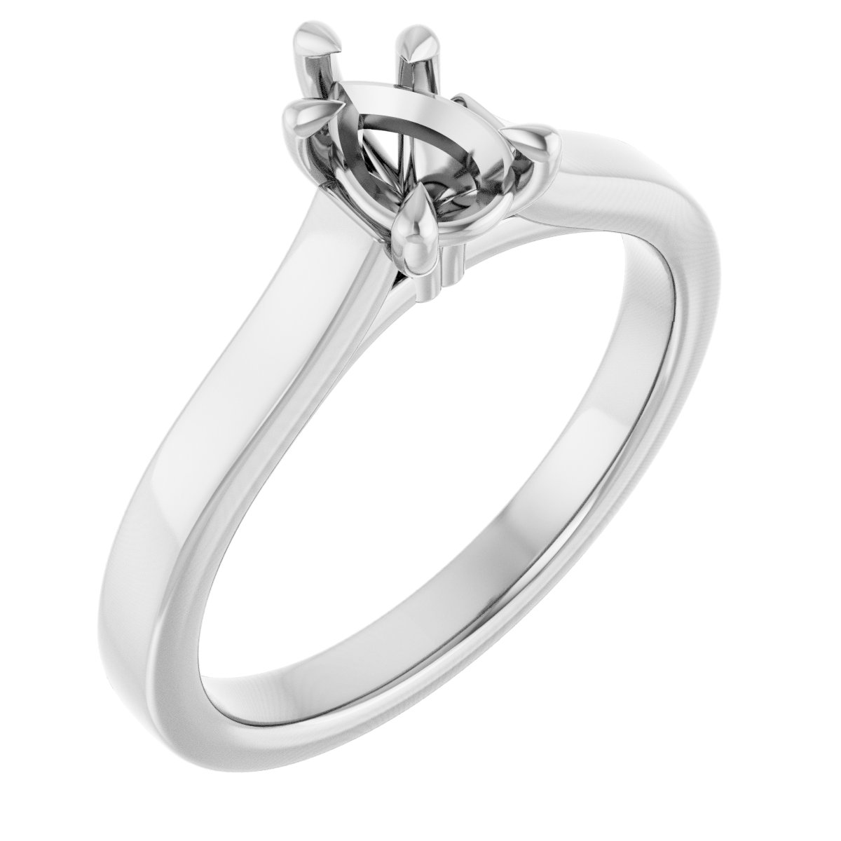 Claw-Prong Engagement Ring