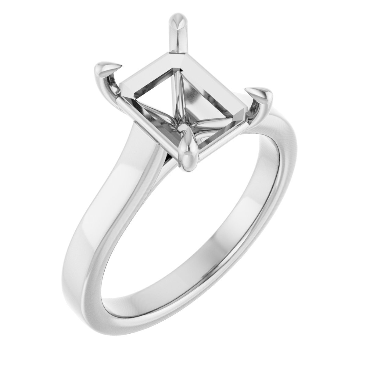 Claw-Prong Engagement Ring