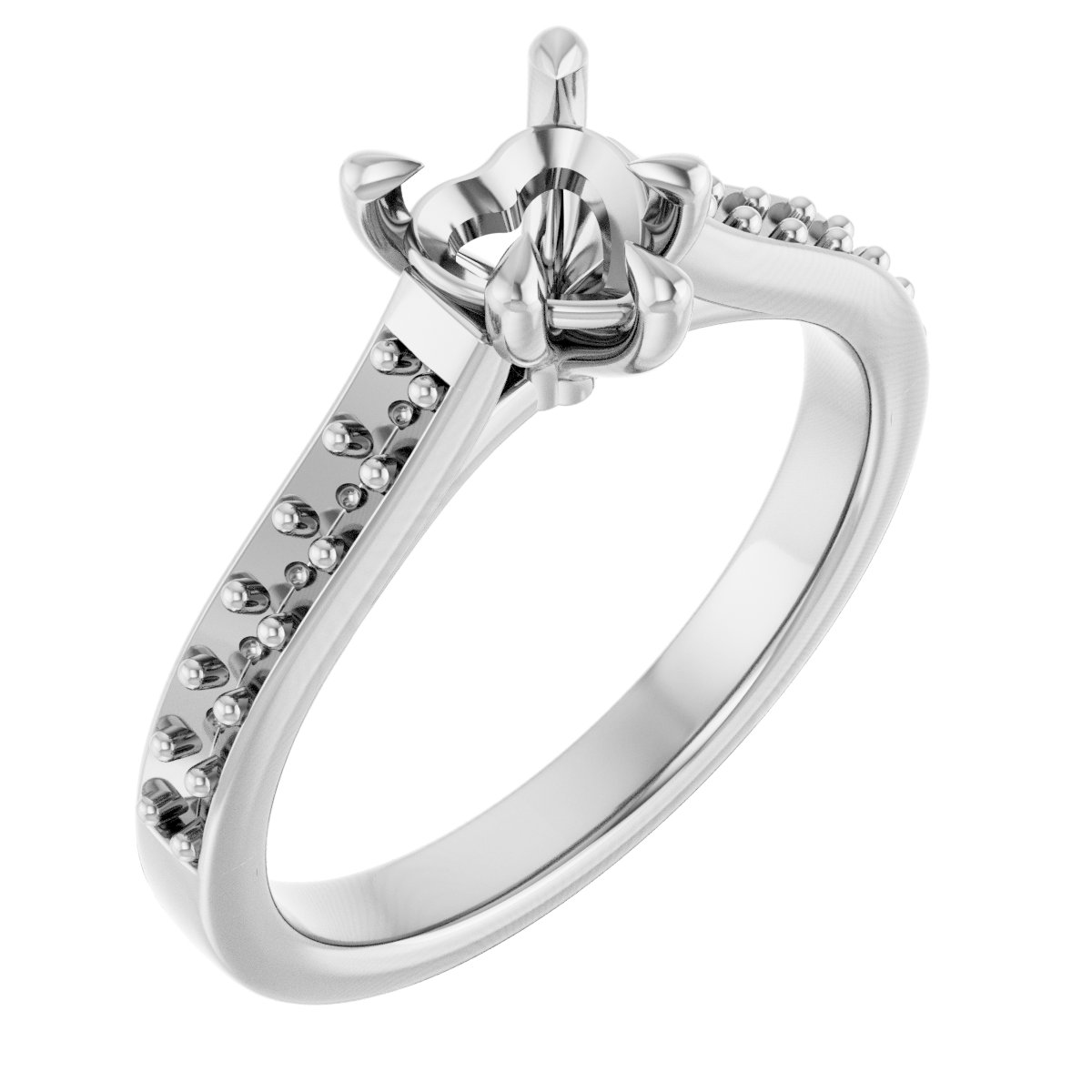 Claw-Prong Engagement Ring