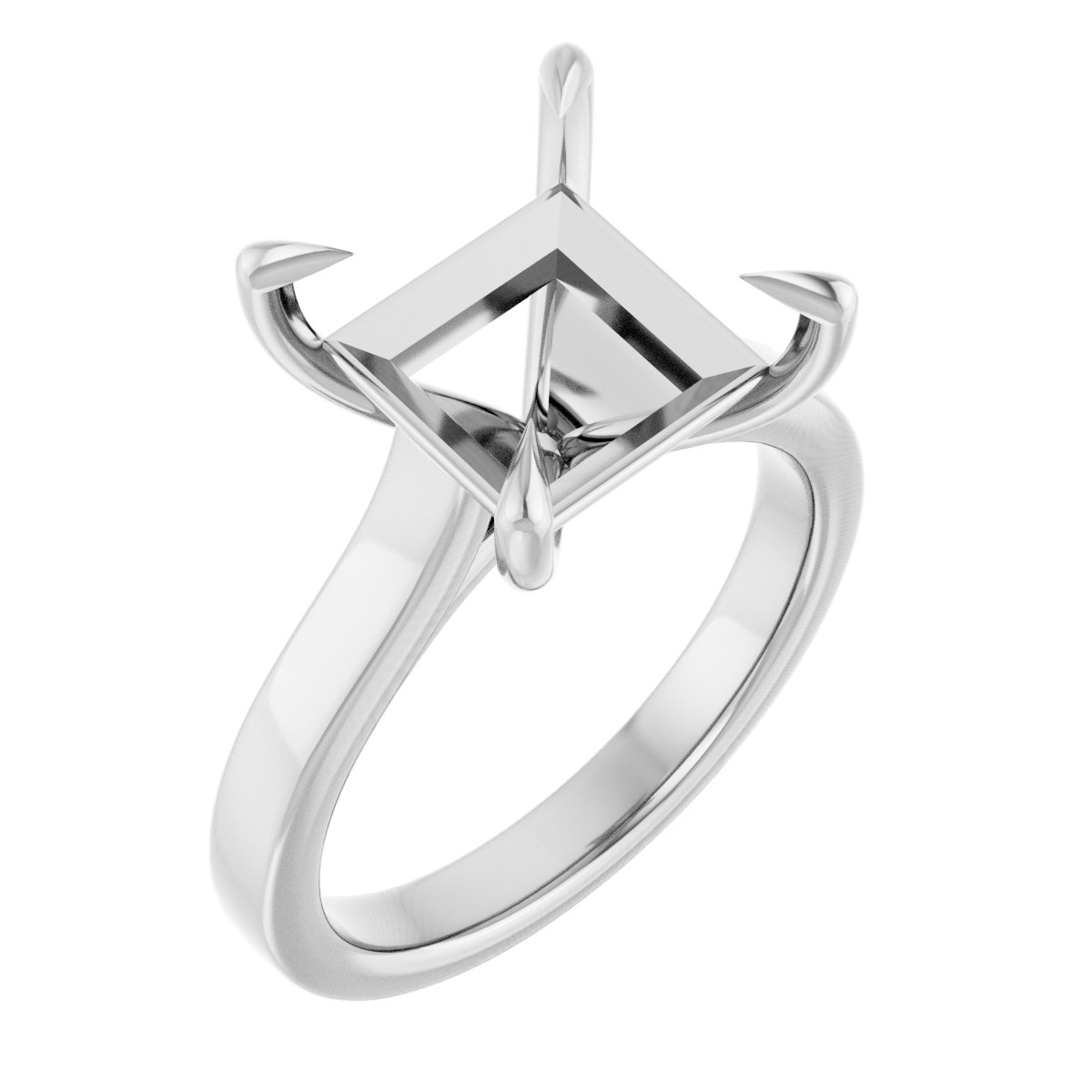 Claw-Prong Engagement Ring