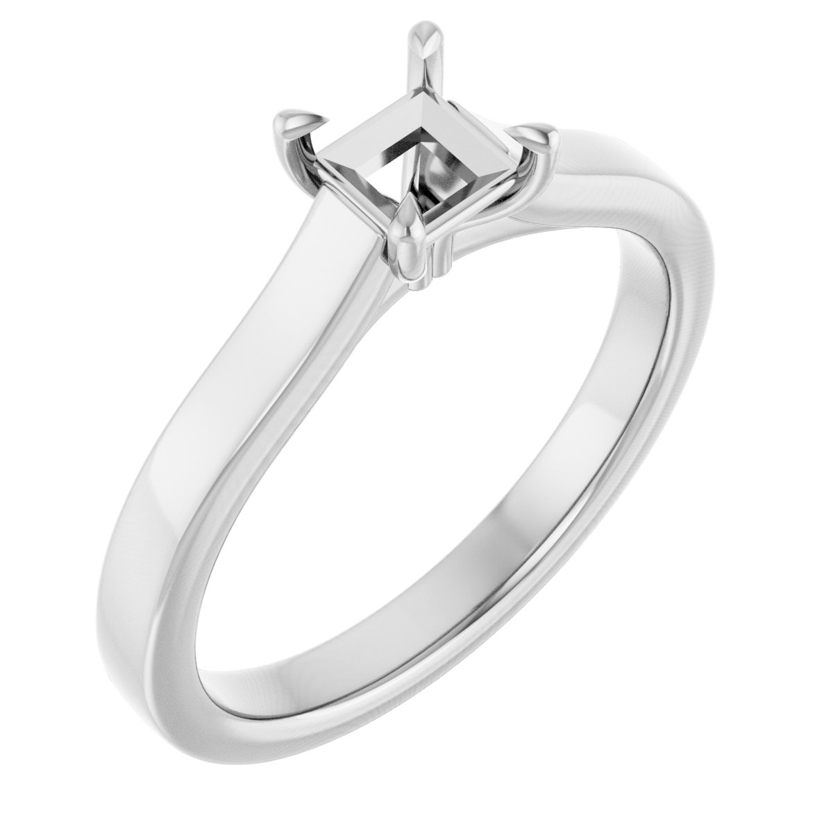 Claw-Prong Engagement Ring