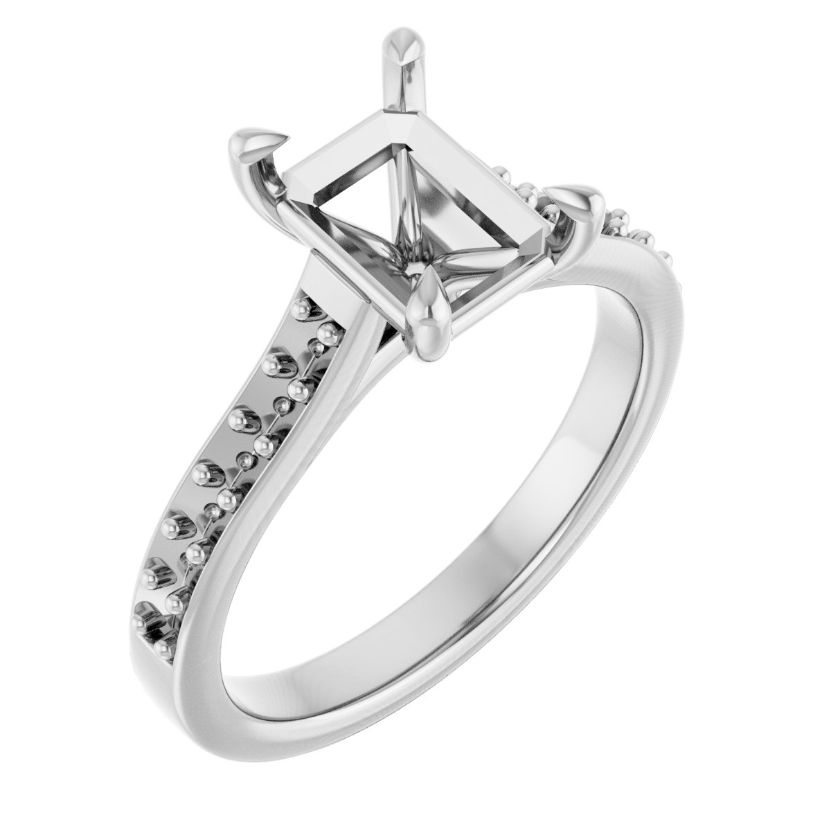 Claw-Prong Engagement Ring
