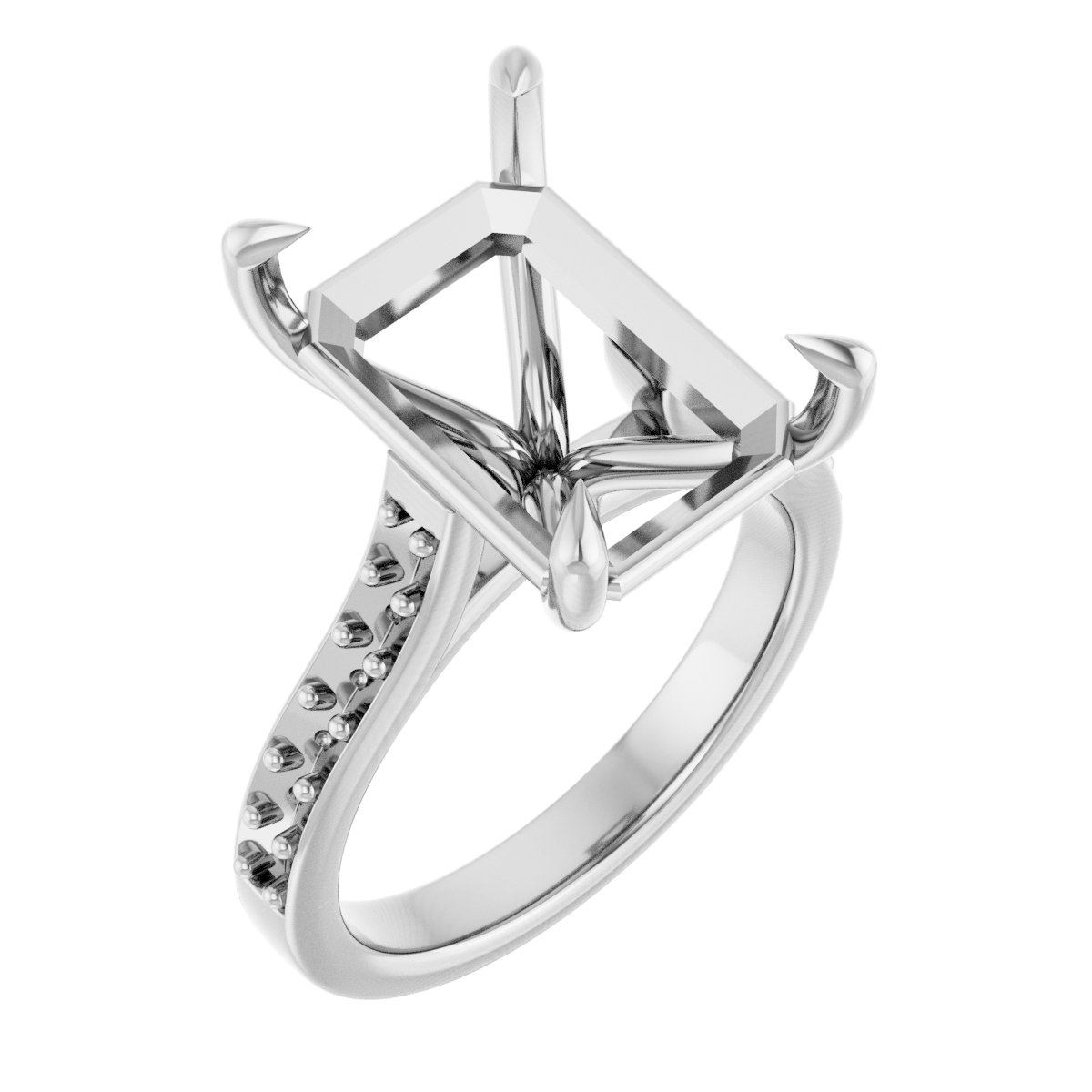 Claw-Prong Engagement Ring