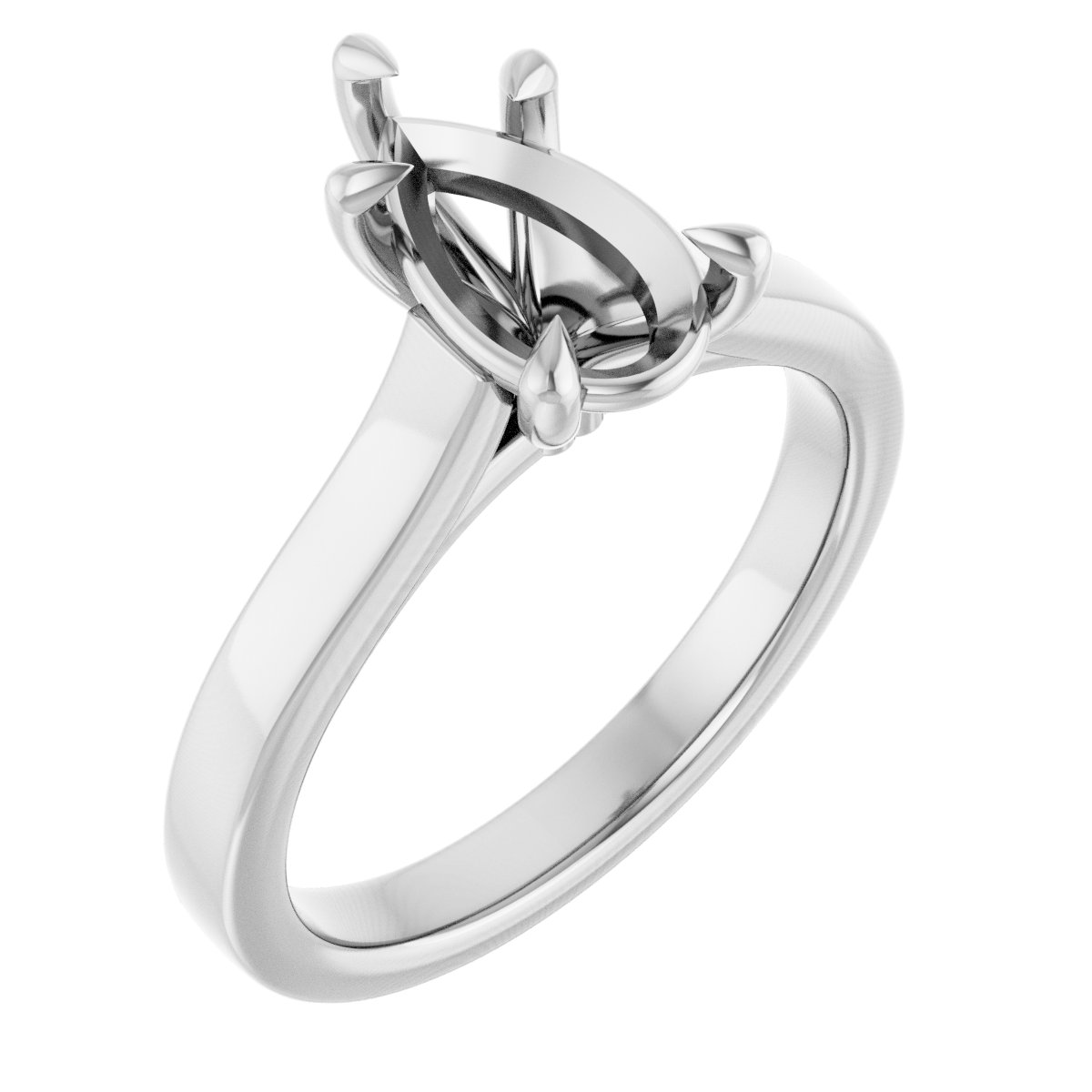 Claw-Prong Engagement Ring