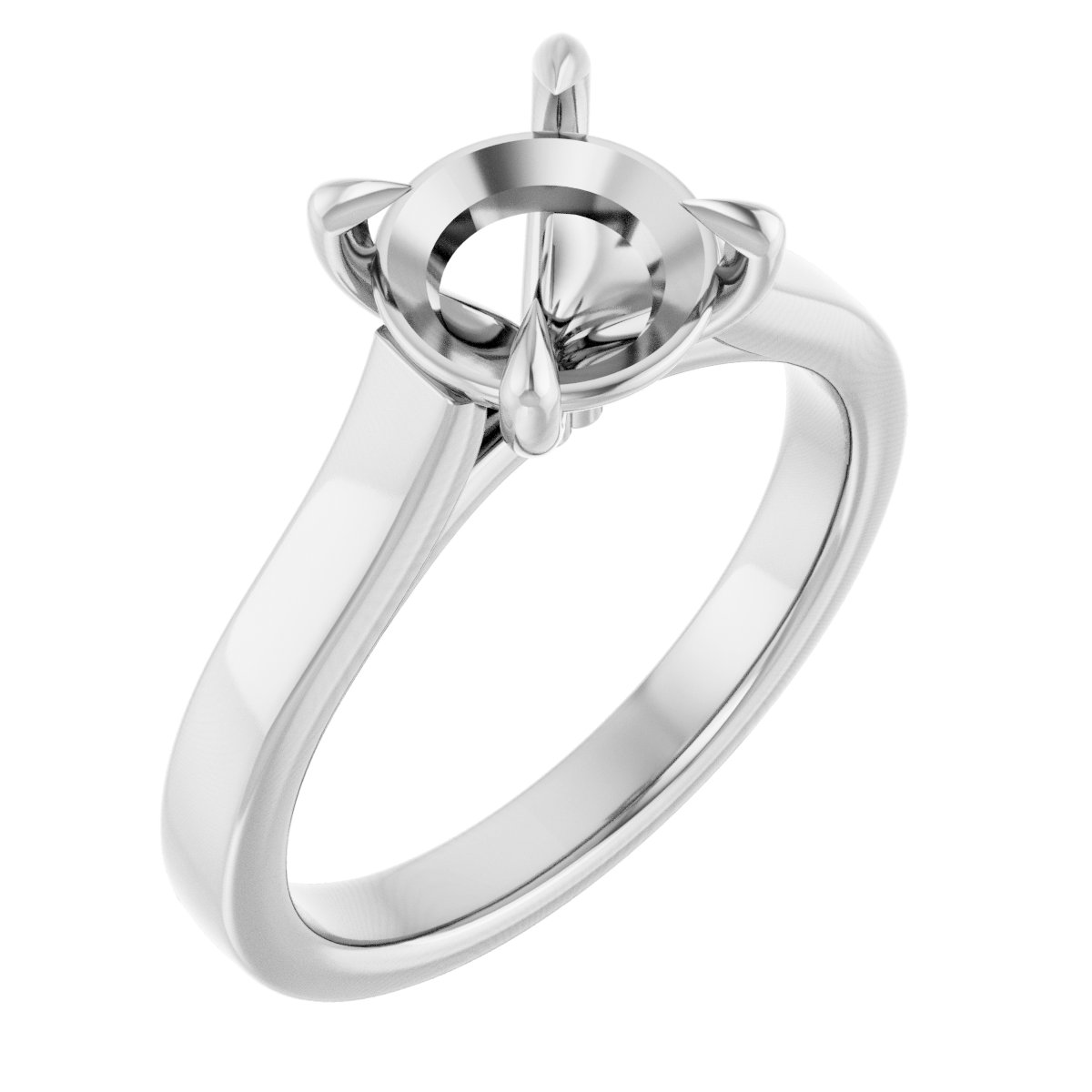 Claw-Prong Engagement Ring