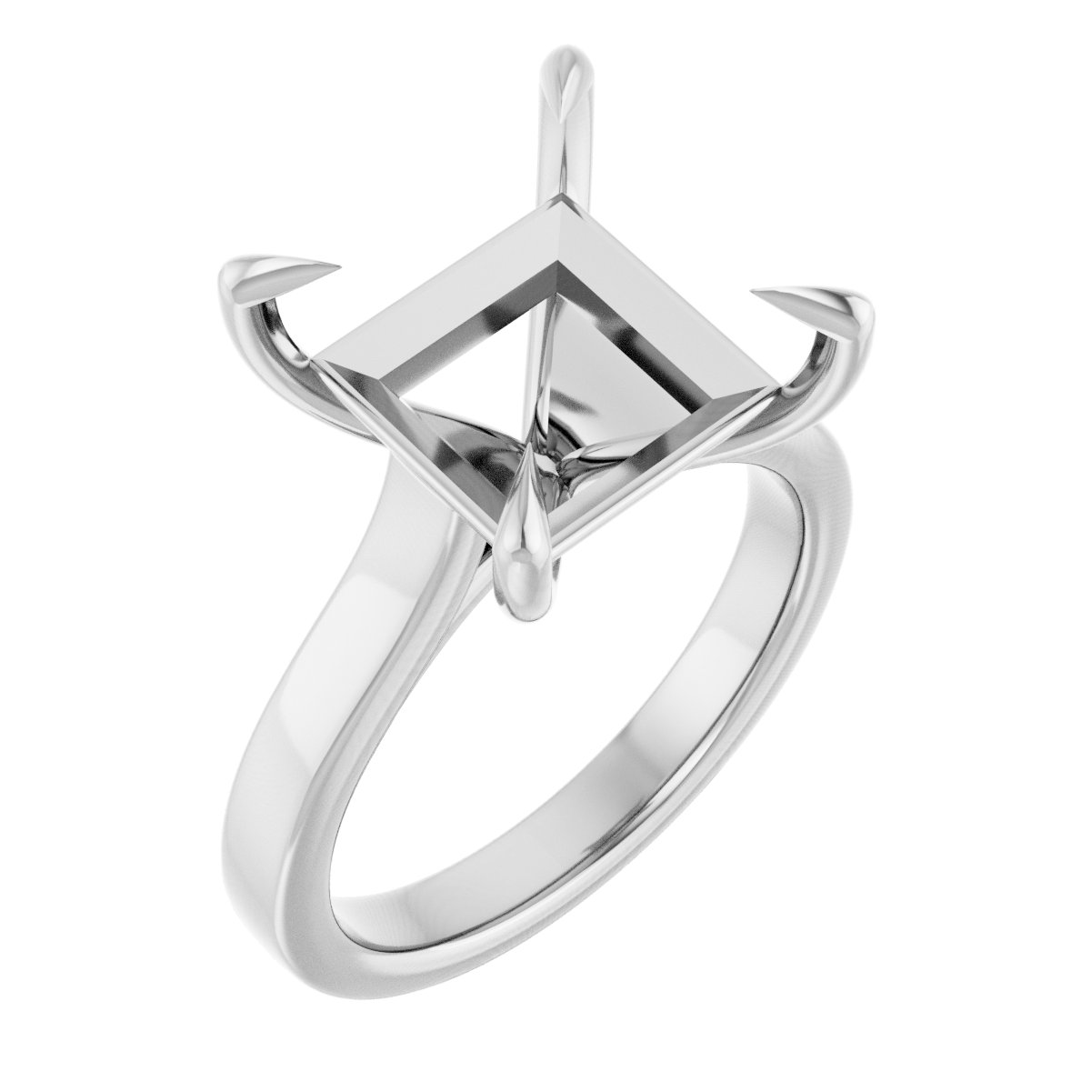 Claw-Prong Engagement Ring