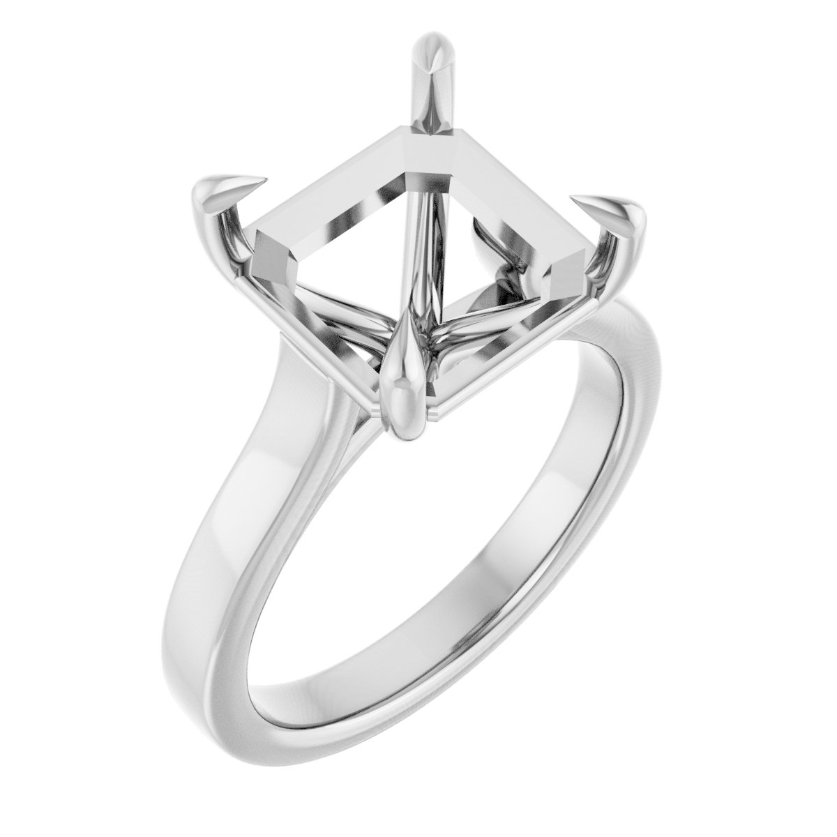 Claw-Prong Engagement Ring