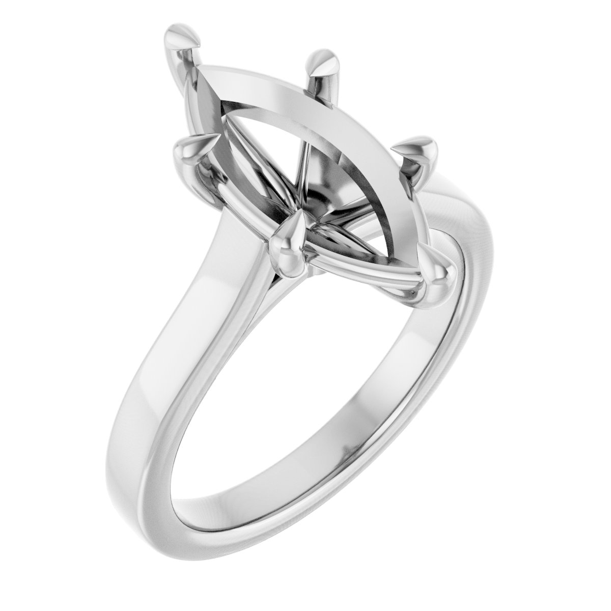 Claw-Prong Engagement Ring