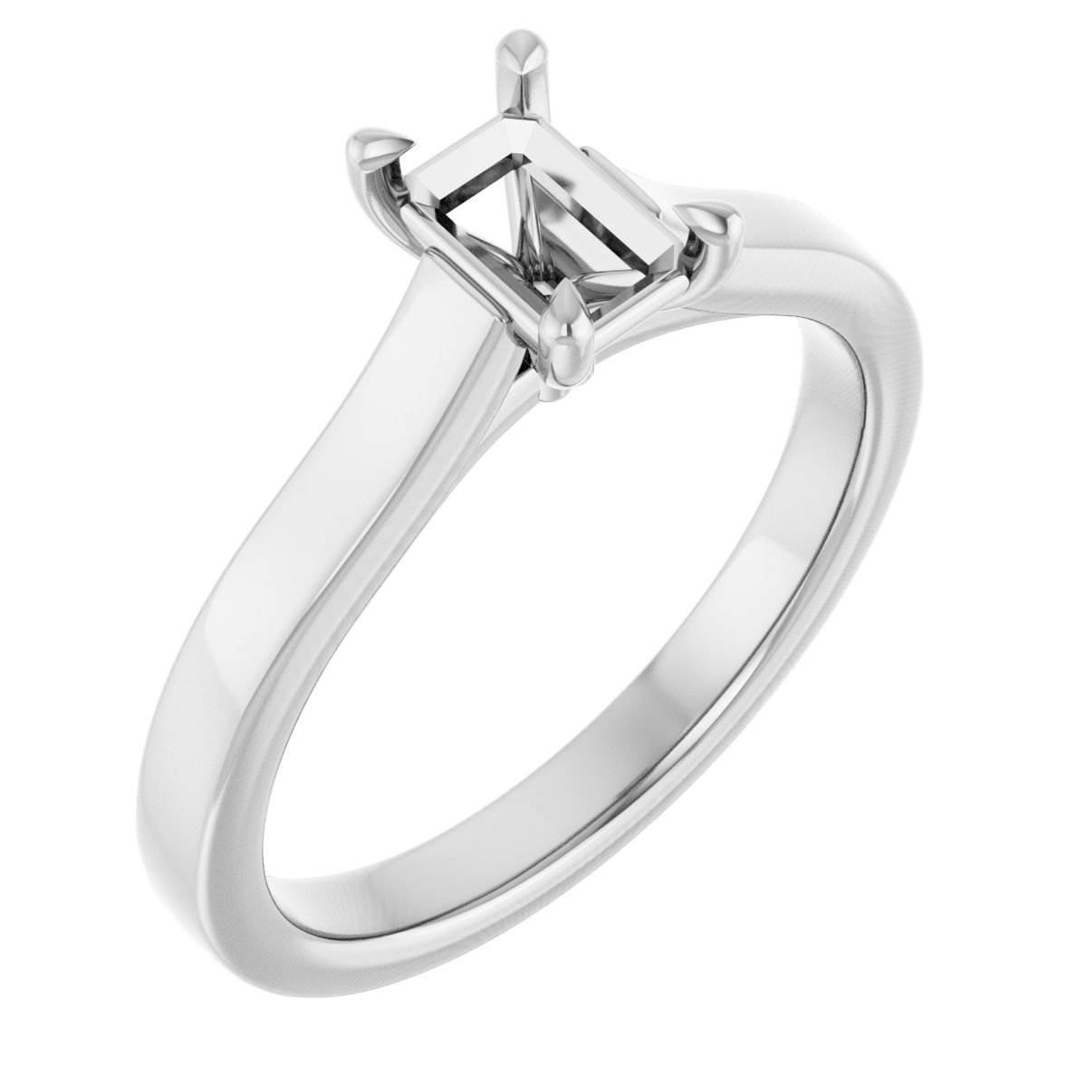 Claw-Prong Engagement Ring
