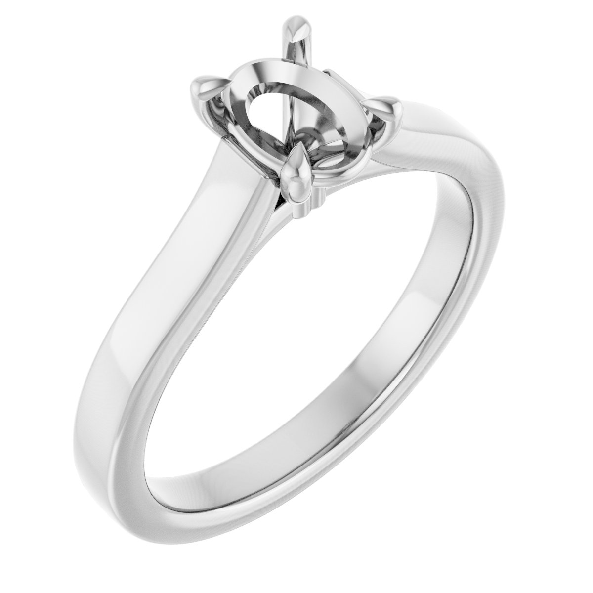 Claw-Prong Engagement Ring