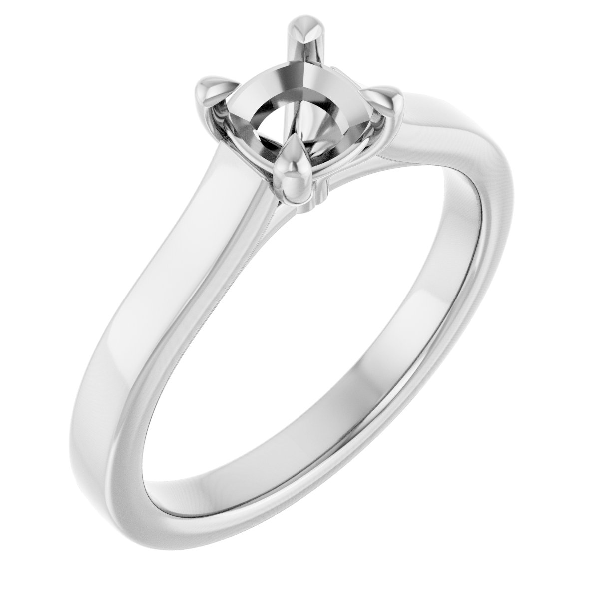 Claw-Prong Engagement Ring
