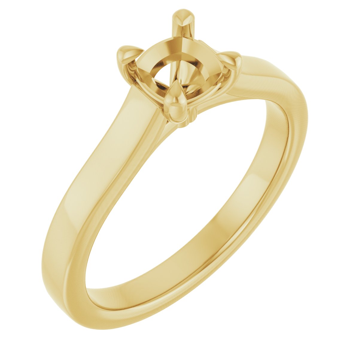 Claw-Prong Engagement Ring