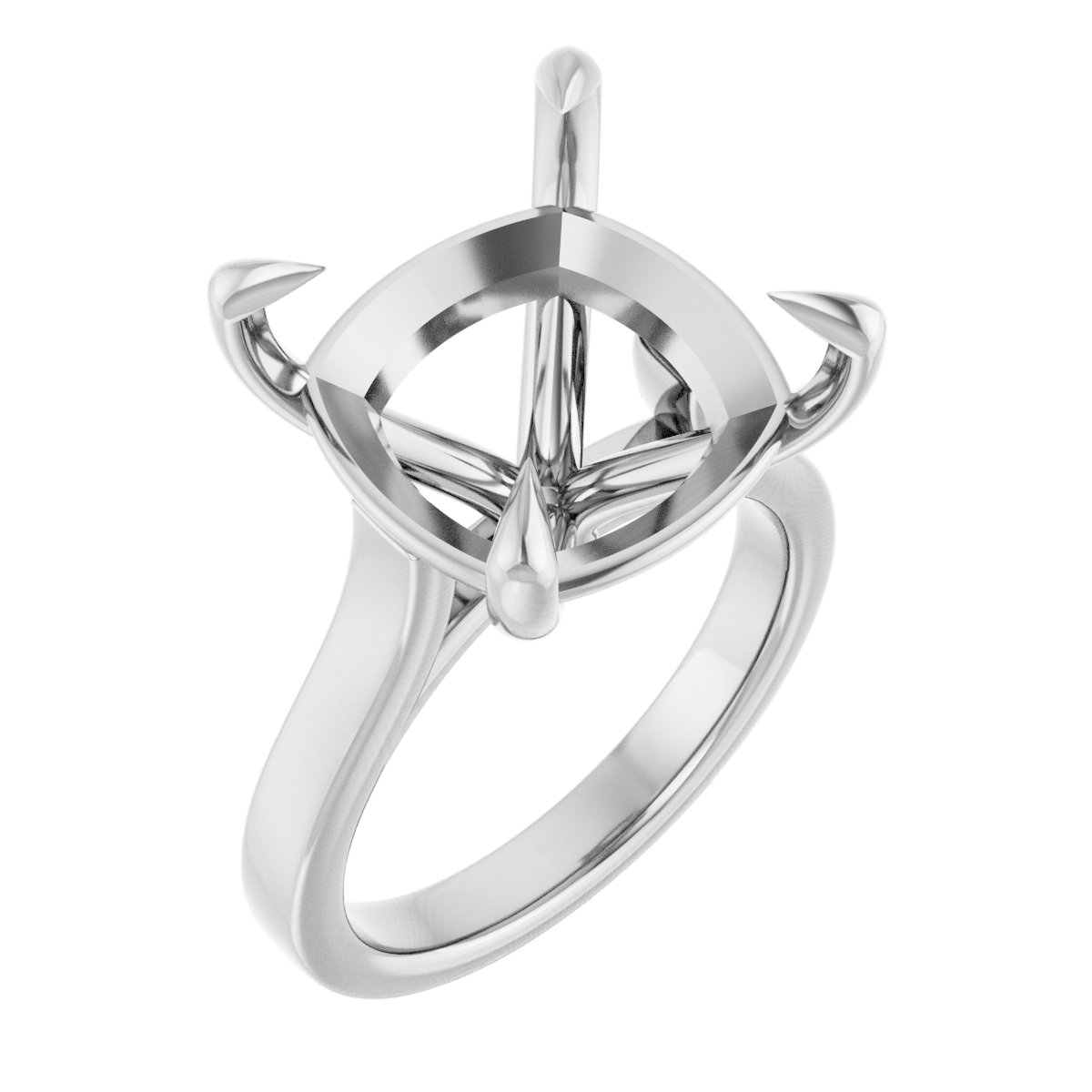 Claw-Prong Engagement Ring