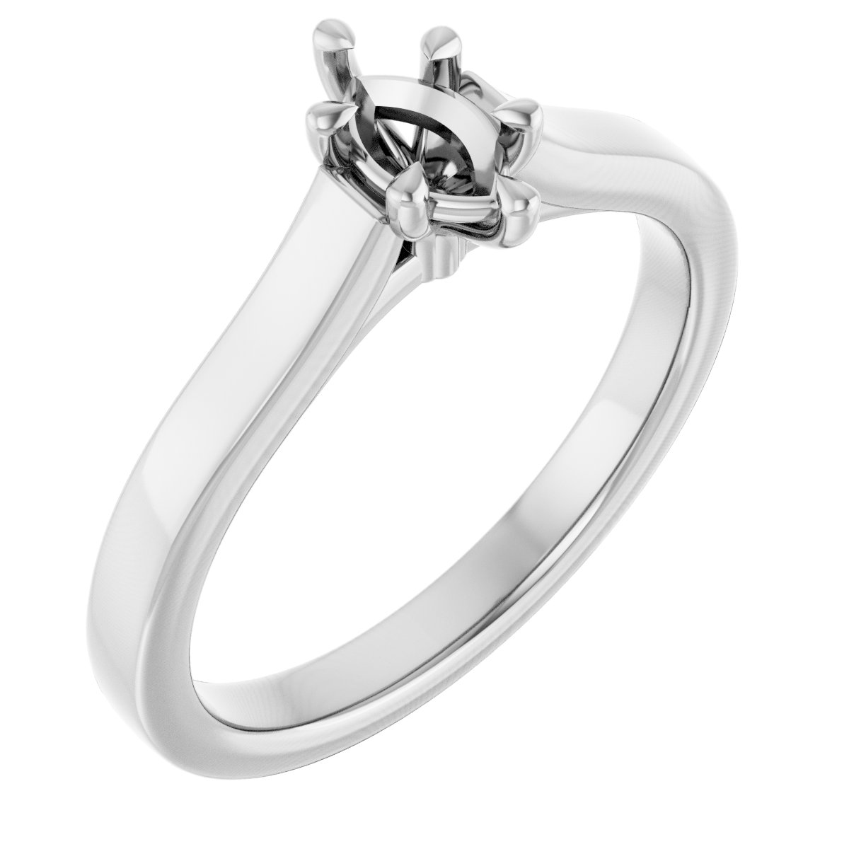 Claw-Prong Engagement Ring