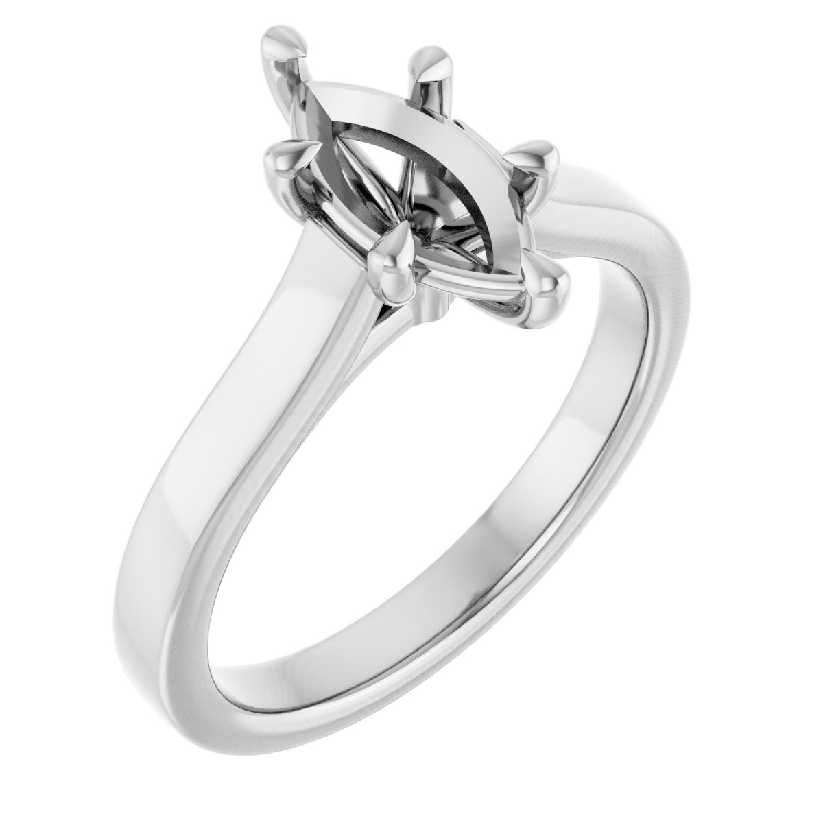 Claw-Prong Engagement Ring