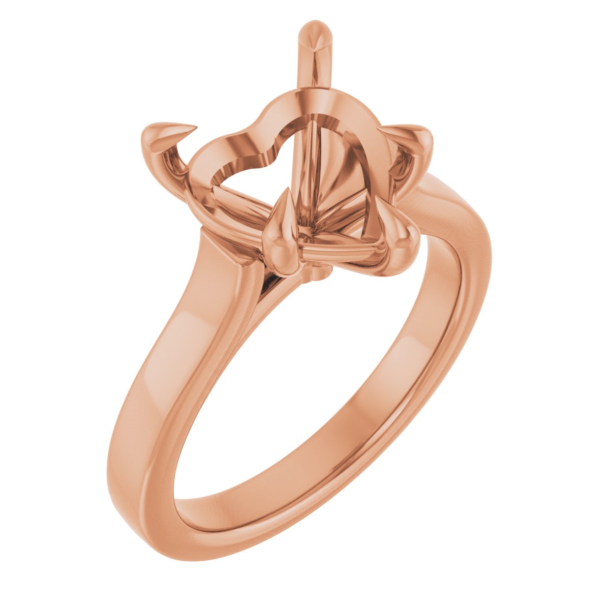Claw-Prong Engagement Ring