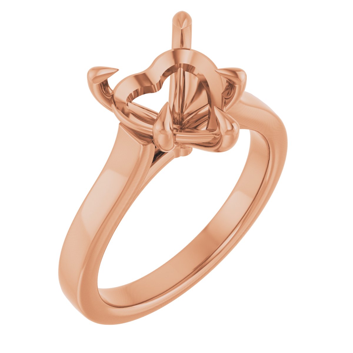 Claw-Prong Engagement Ring