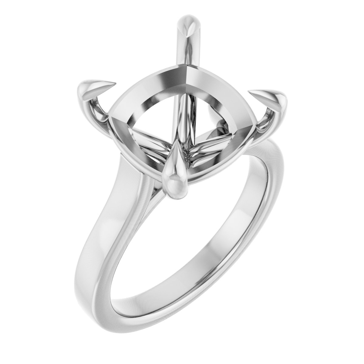 Claw-Prong Engagement Ring
