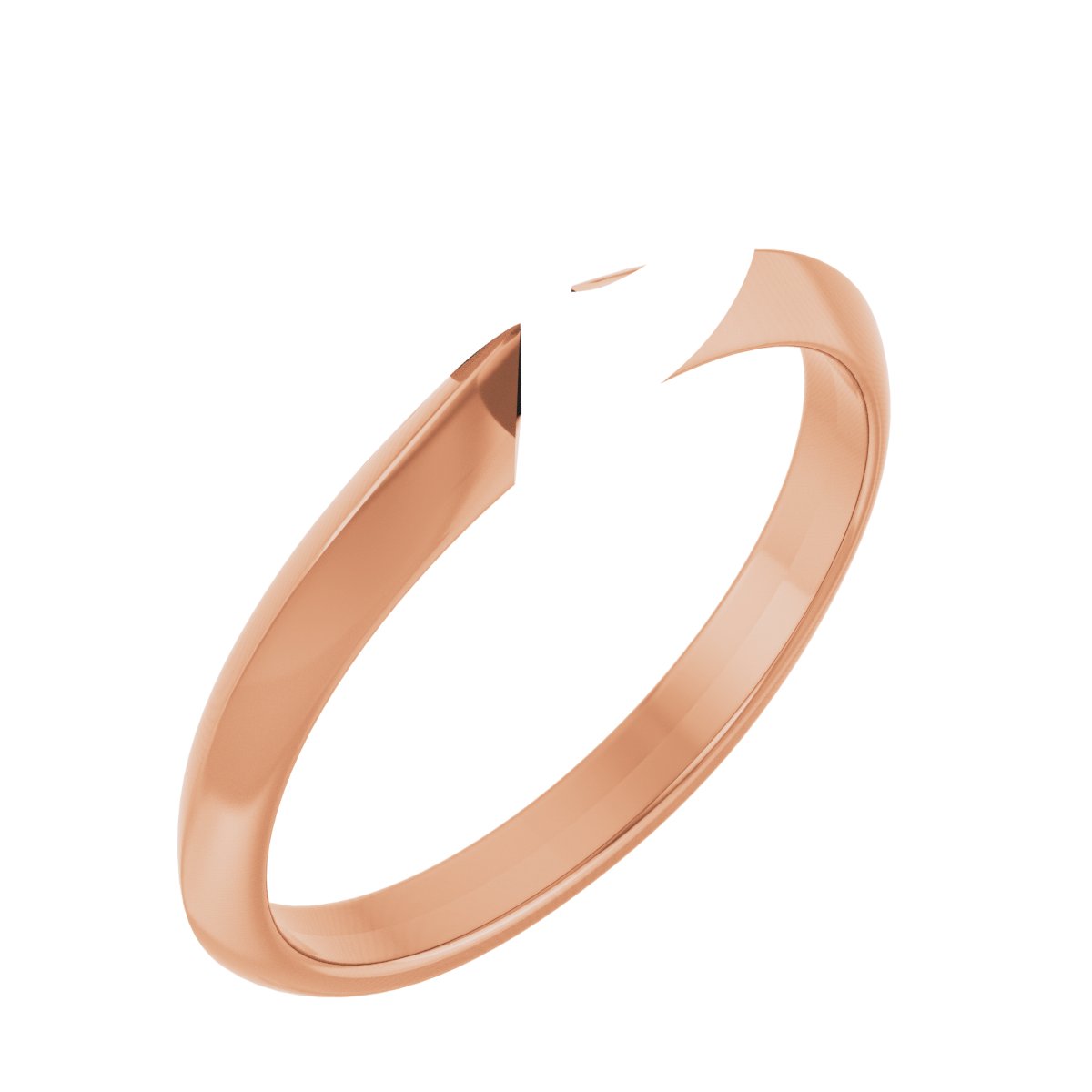 Lightweight Solitaire Engagement Ring