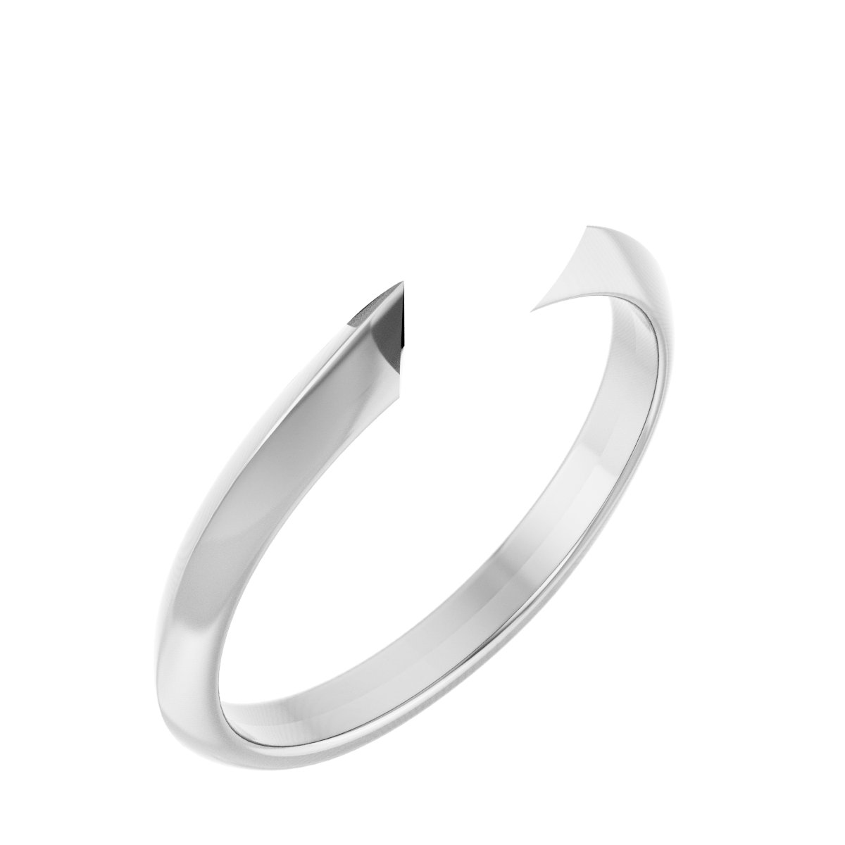 Lightweight Solitaire Engagement Ring