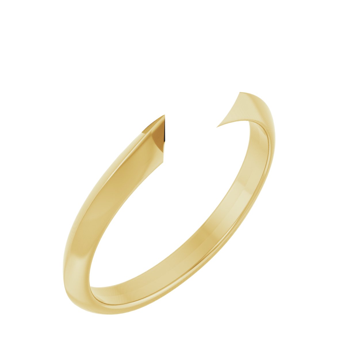 Lightweight Solitaire Engagement Ring
