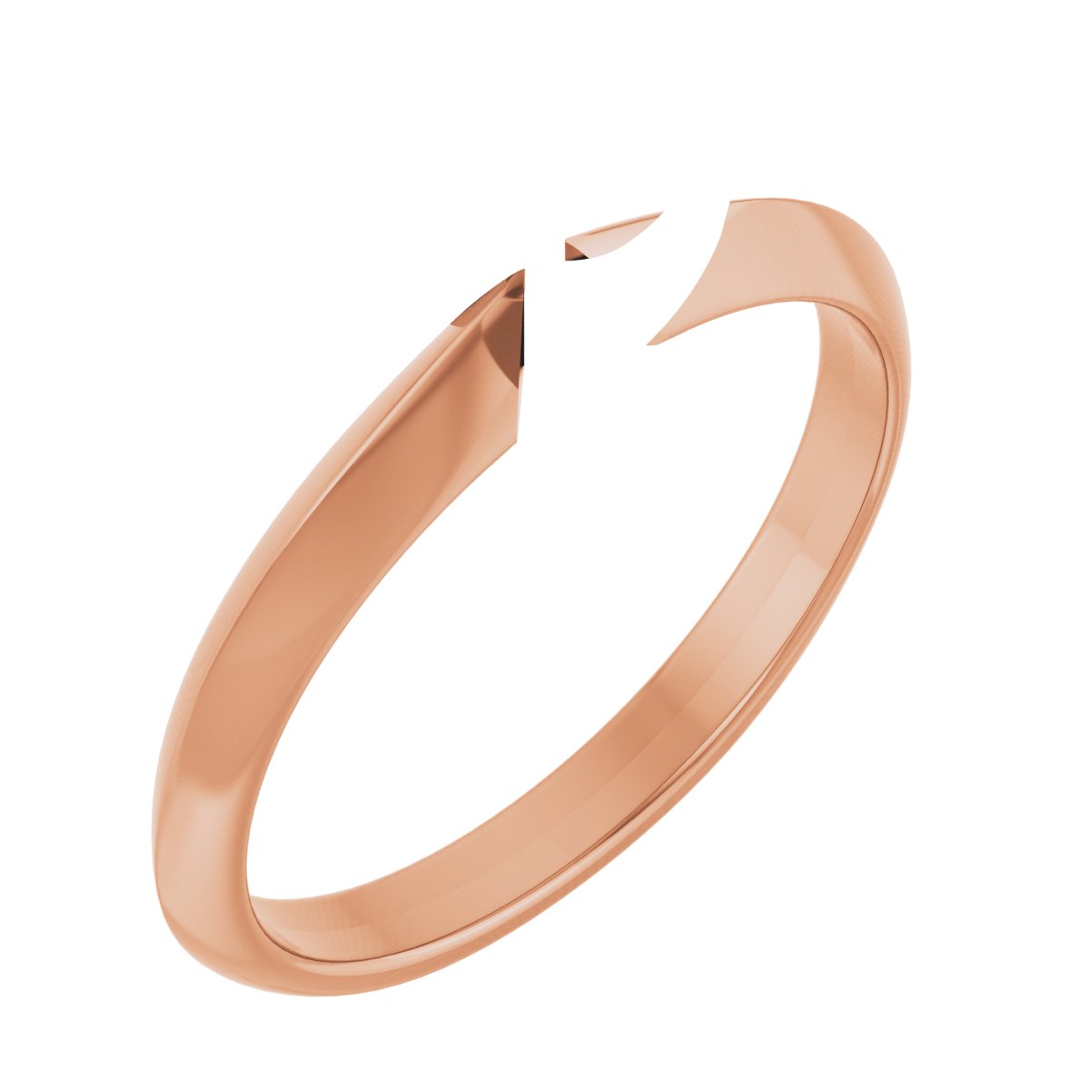 Lightweight Solitaire Engagement Ring