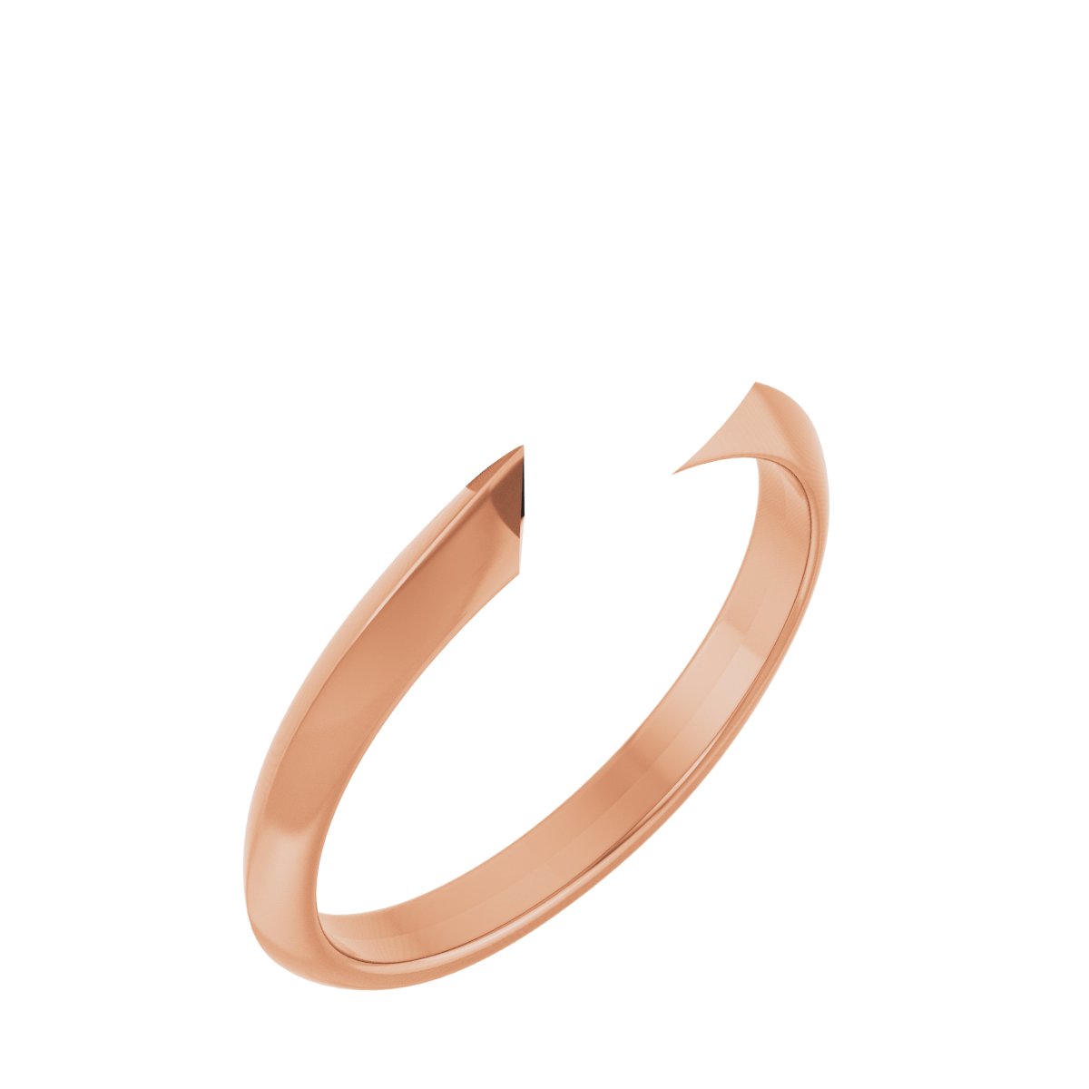 Lightweight Solitaire Engagement Ring