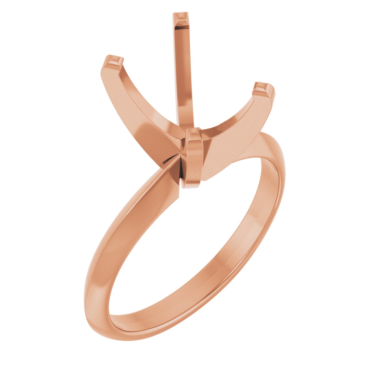Lightweight Solitaire Engagement Ring