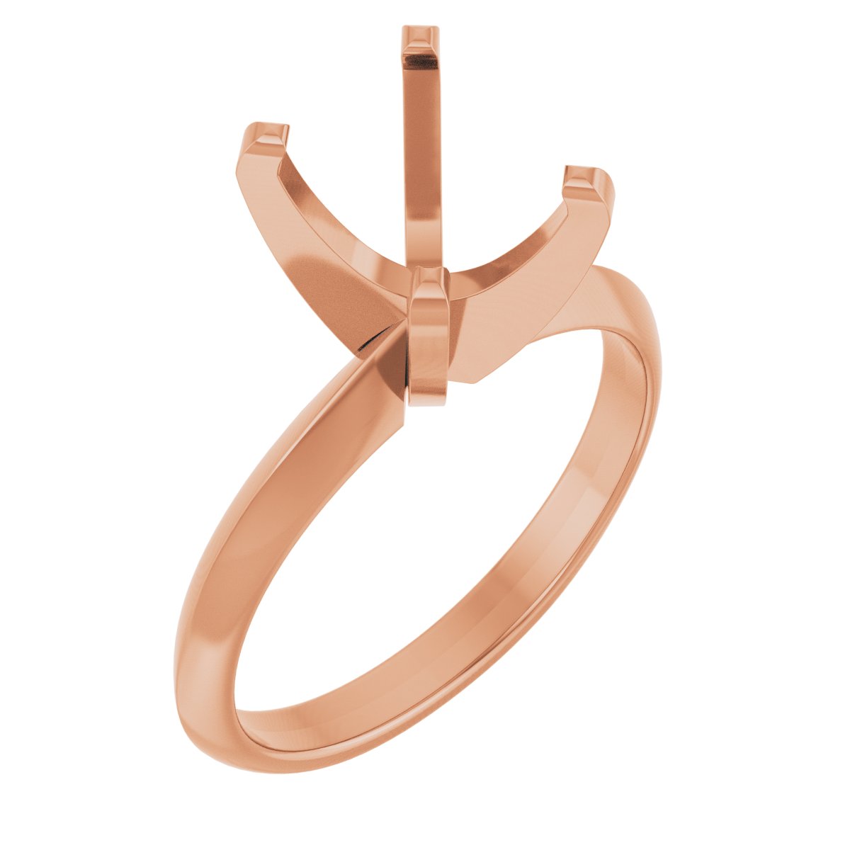 Lightweight Solitaire Engagement Ring