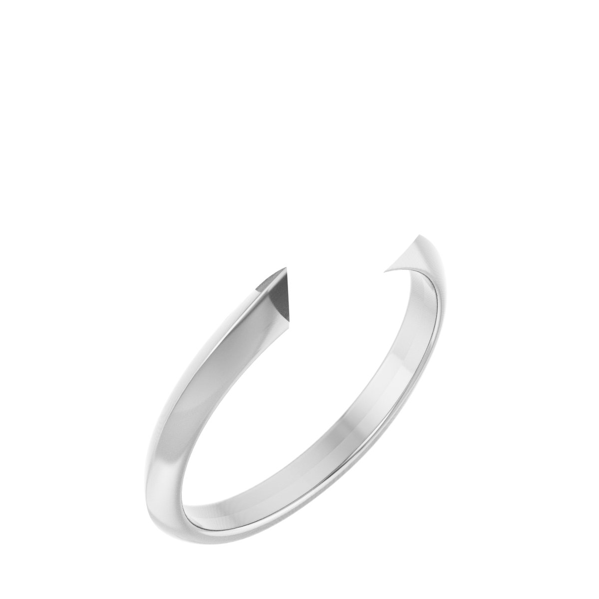 Lightweight Solitaire Engagement Ring