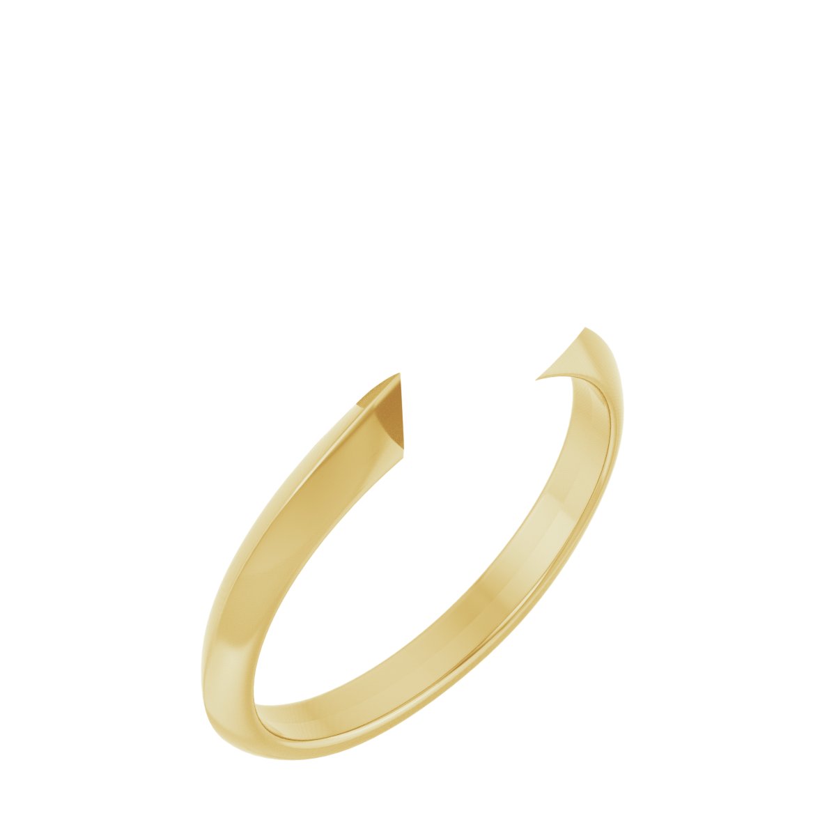 Lightweight Solitaire Engagement Ring