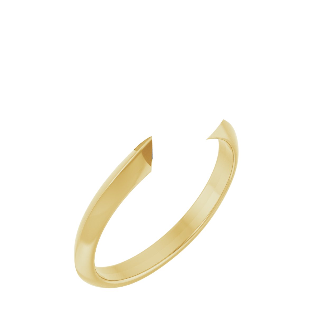 Lightweight Solitaire Engagement Ring