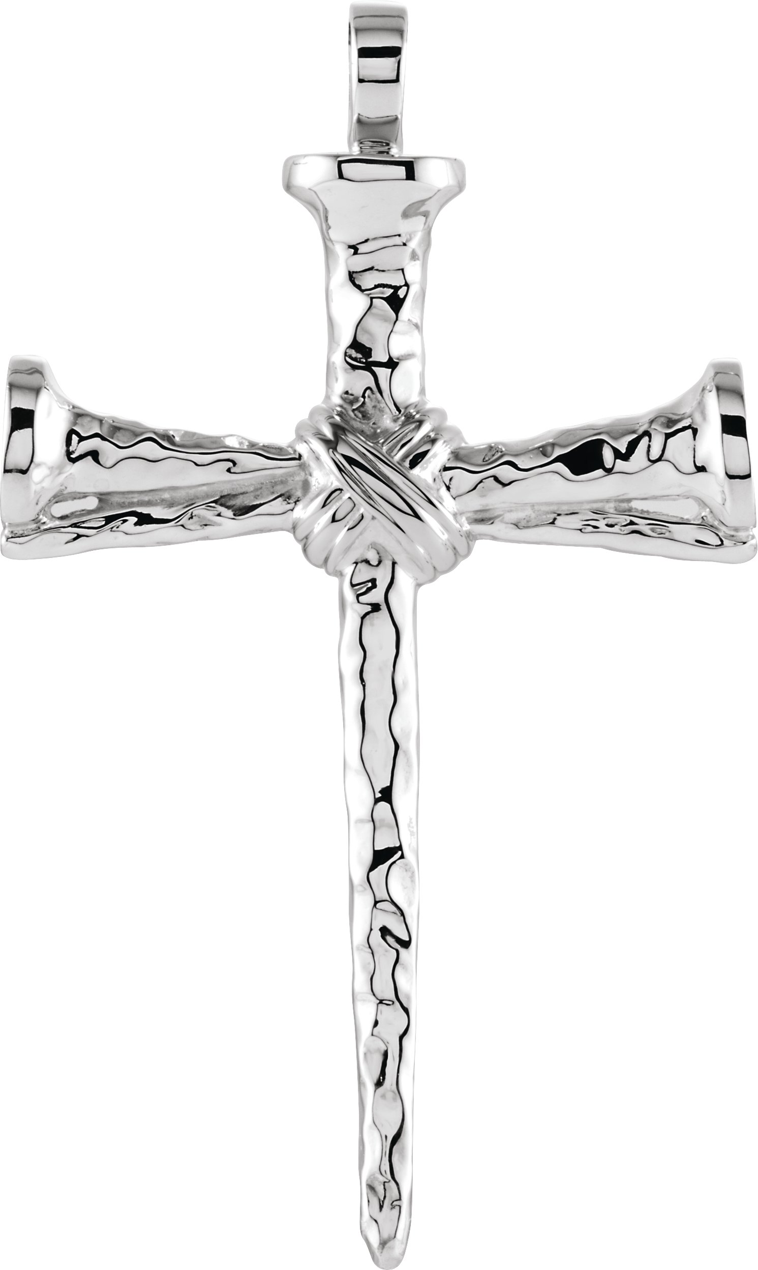 Nail Cross Pendant
