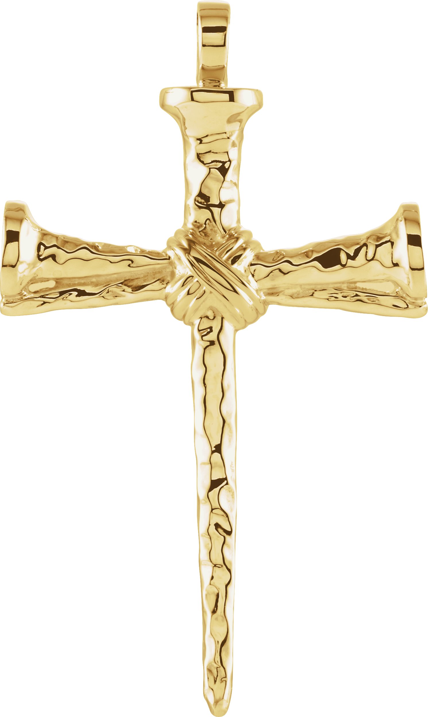 Nail Cross Pendant
