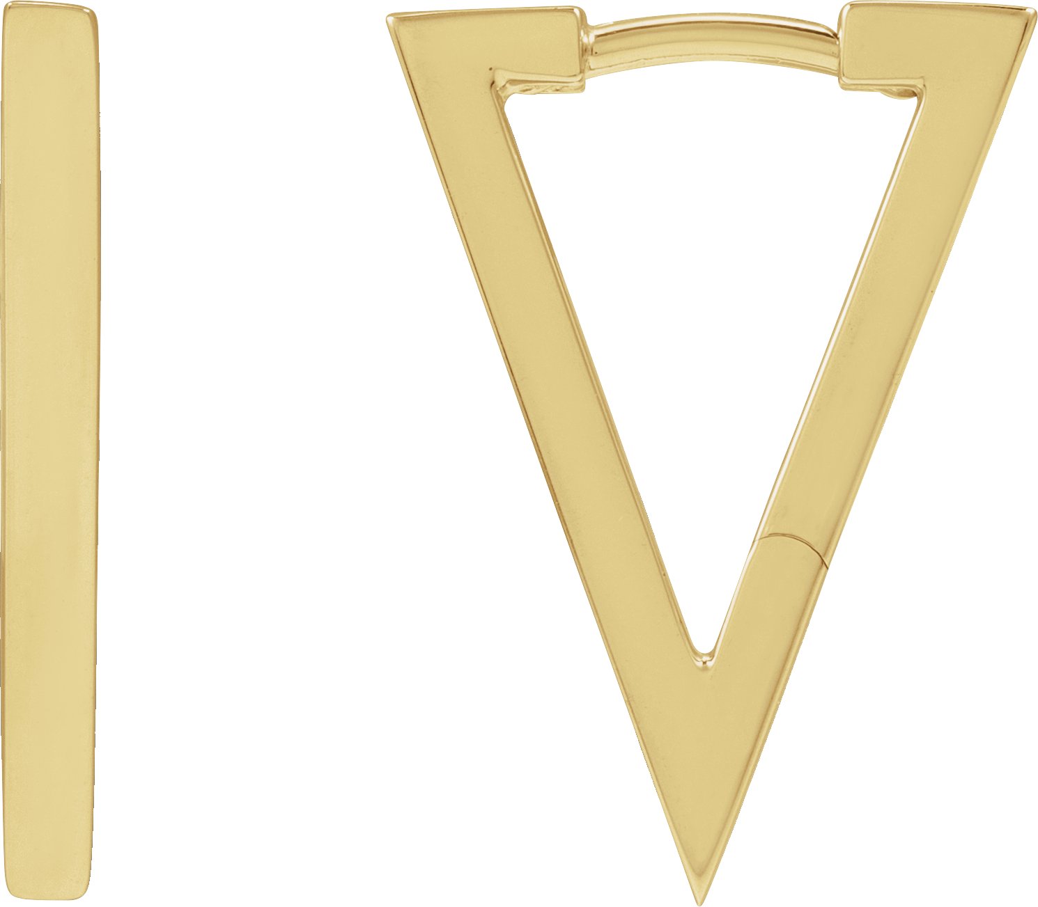 Geometric Hoop Earrings