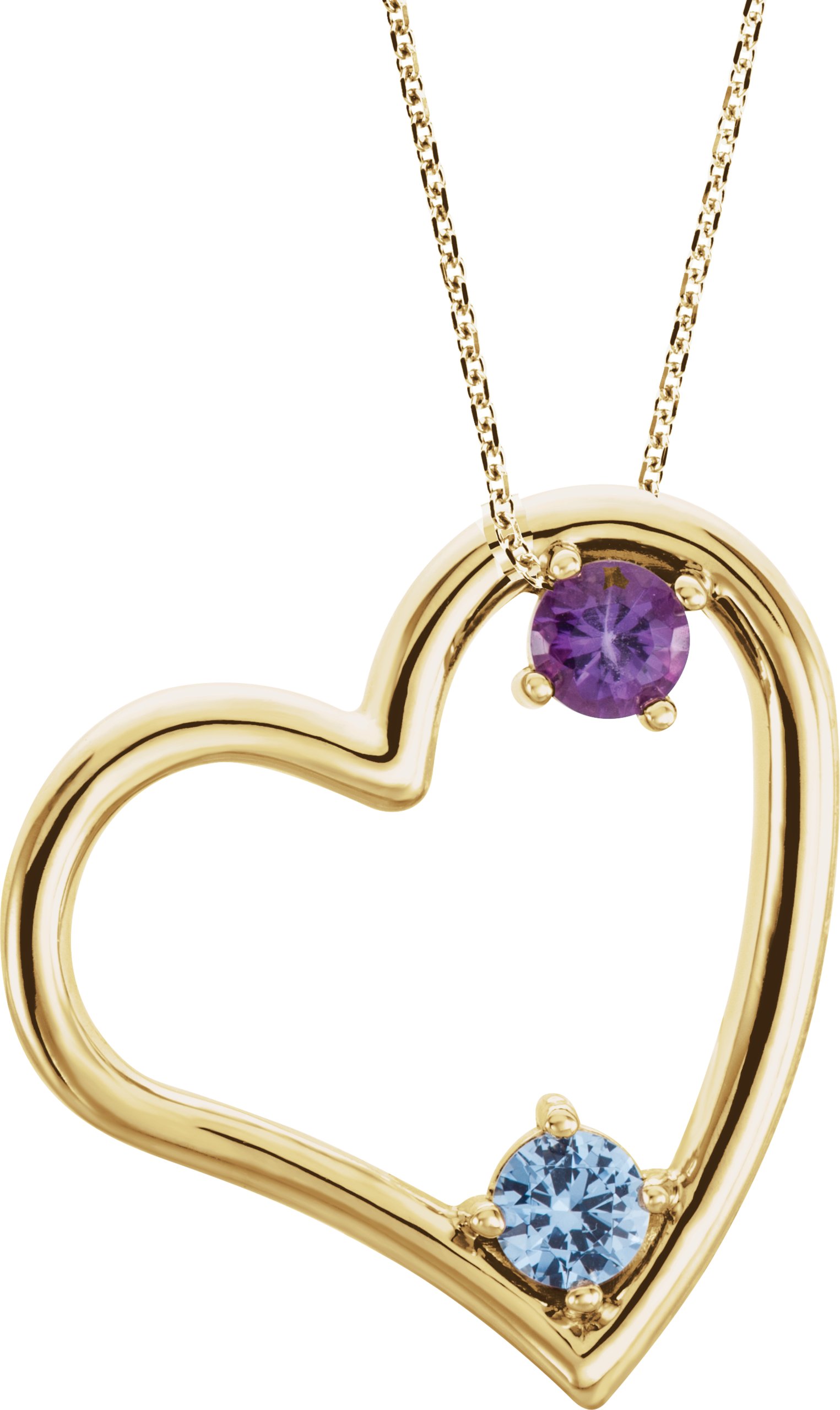 Family Heart Necklace or Pendant