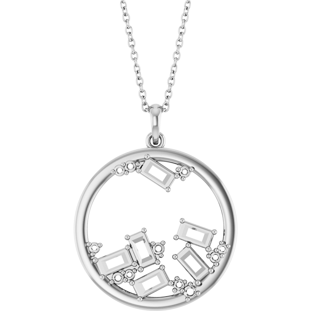 Family Circle Necklace or Pendant